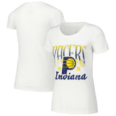 Indiana Pacers Stadium Essentials Women's Sky High T-Shirt White