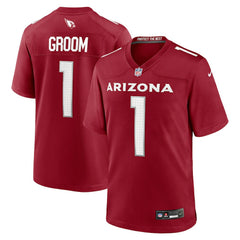 Number 1 Groom Arizona Cardinals Game Jersey - Cardinal Jerseys