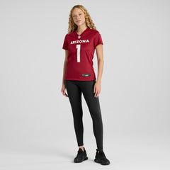 Number 1 Bride Arizona Cardinals Women's Game Jersey - Cardinal Jerseys
