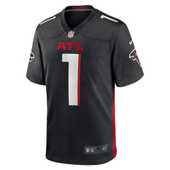 Number 1 Groom Atlanta Falcons Game Jersey - Black Jerseys