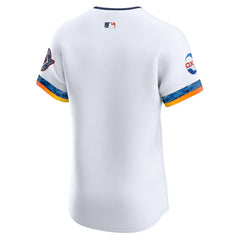 Houston Astros Nike 2025 City Connect Elite Jersey - White Jerseys