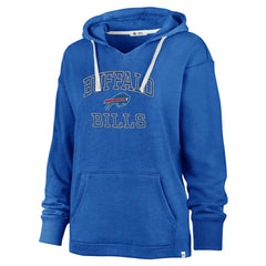 Buffalo Bills '47 Women's Plus Size Clarity Kennedy Pullover Hoodie - Royal Hoodies