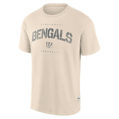 Cincinnati Bengals Elements Weathered Tonal Future Ground T-Shirt - Cream T-shirts