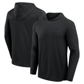Buffalo Bills Front Office Power Mono Long Sleeve Hoodie T-Shirt - Black Hoodies