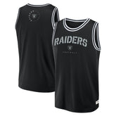 Las Vegas Raiders Elements Future Ground Jersey Tank Top - Black Jerseys
