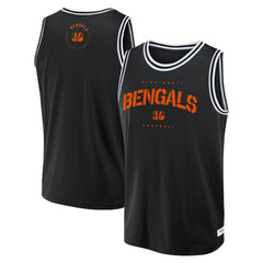 Cincinnati Bengals Elements Future Ground Jersey Tank Top - Black Jerseys