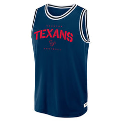 Houston Texans Elements Future Ground Jersey Tank Top - Navy Jerseys