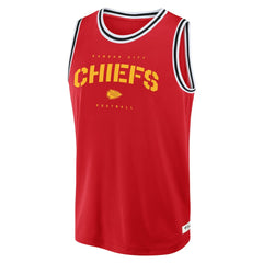 Kansas City Chiefs Elements Future Ground Jersey Tank Top - Red Jerseys