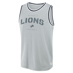 Detroit Lions Elements Future Ground Jersey Tank Top - Silver Jerseys