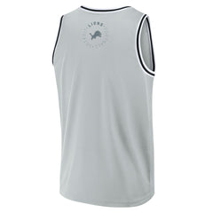 Detroit Lions Elements Future Ground Jersey Tank Top - Silver Jerseys