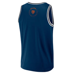 Chicago Bears Elements Future Ground Jersey Tank Top - Navy Jerseys