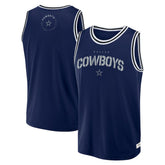 Dallas Cowboys Elements Future Ground Jersey Tank Top - Navy Jerseys