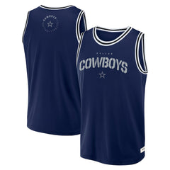 Dallas Cowboys Elements Future Ground Jersey Tank Top - Navy Jerseys