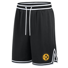 Pittsburgh Steelers Elements Future Ground Shorts - Black Shorts