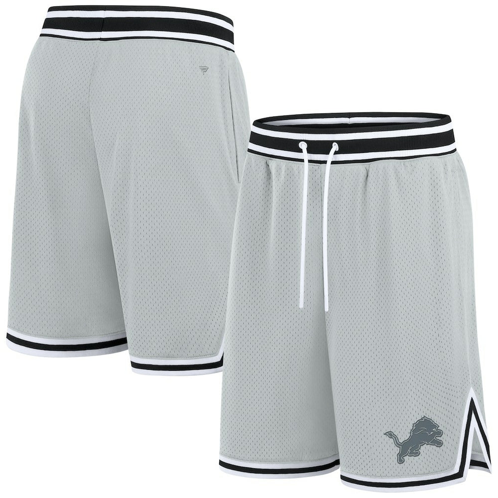Detroit Lions Elements Future Ground Shorts - Silver Shorts