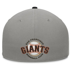 San Francisco Giants Fanatics Clubhouse Dugout Fitted Hat - Gray/Black Hats