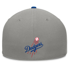 Los Angeles Dodgers Fanatics Clubhouse Dugout Fitted Hat - Gray/Royal Hats