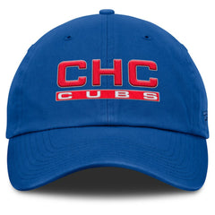 Chicago Cubs Fanatics Women's Fly Out Adjustable Hat - Royal Hats