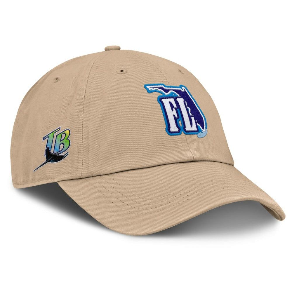 Tampa Bay Rays Fanatics Women's Cooperstown Collection Adjustable Hat - Tan Hats