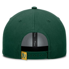 Athletics Fanatics Clubhouse Foul Ball A-Frame Adjustable Hat - Green Hats