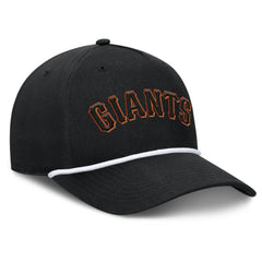 San Francisco Giants Fanatics Clubhouse Foul Ball A-Frame Adjustable Hat - Black Hats