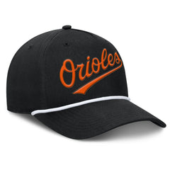 Baltimore Orioles Fanatics Clubhouse Foul Ball A-Frame Adjustable Hat - Black Hats