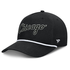 Chicago White Sox Fanatics Clubhouse Foul Ball A-Frame Adjustable Hat - Black Hats