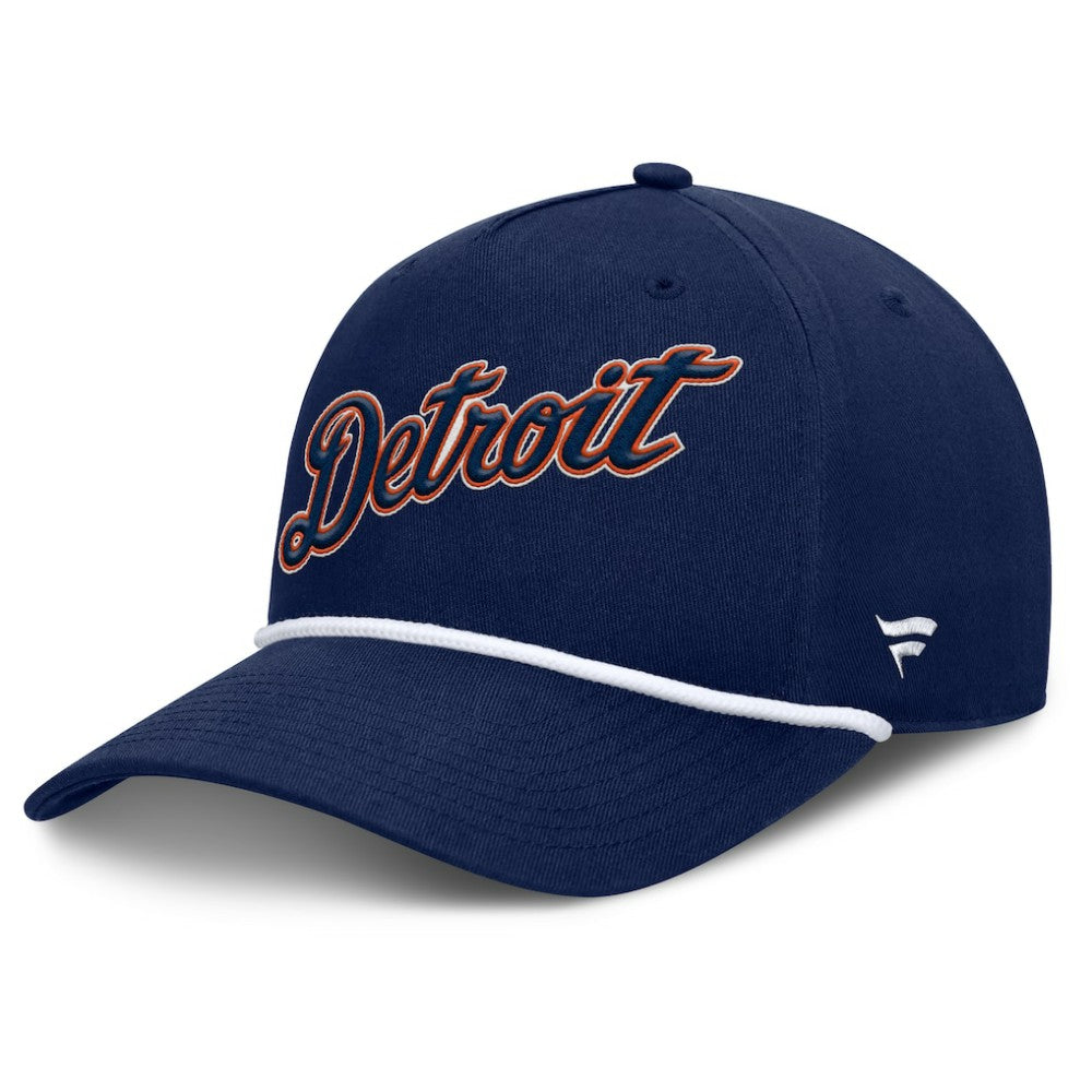 Detroit Tigers Fanatics Clubhouse Foul Ball A-Frame Adjustable Hat - Navy Hats