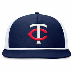 Minnesota Twins Fanatics Clubhouse Change Up Snapback Hat - Navy/White Hats