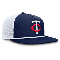 Minnesota Twins Fanatics Clubhouse Change Up Snapback Hat - Navy/White Hats