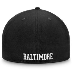 Baltimore Orioles Fanatics Cooperstown Collection Core Fitted Hat - Black Hats