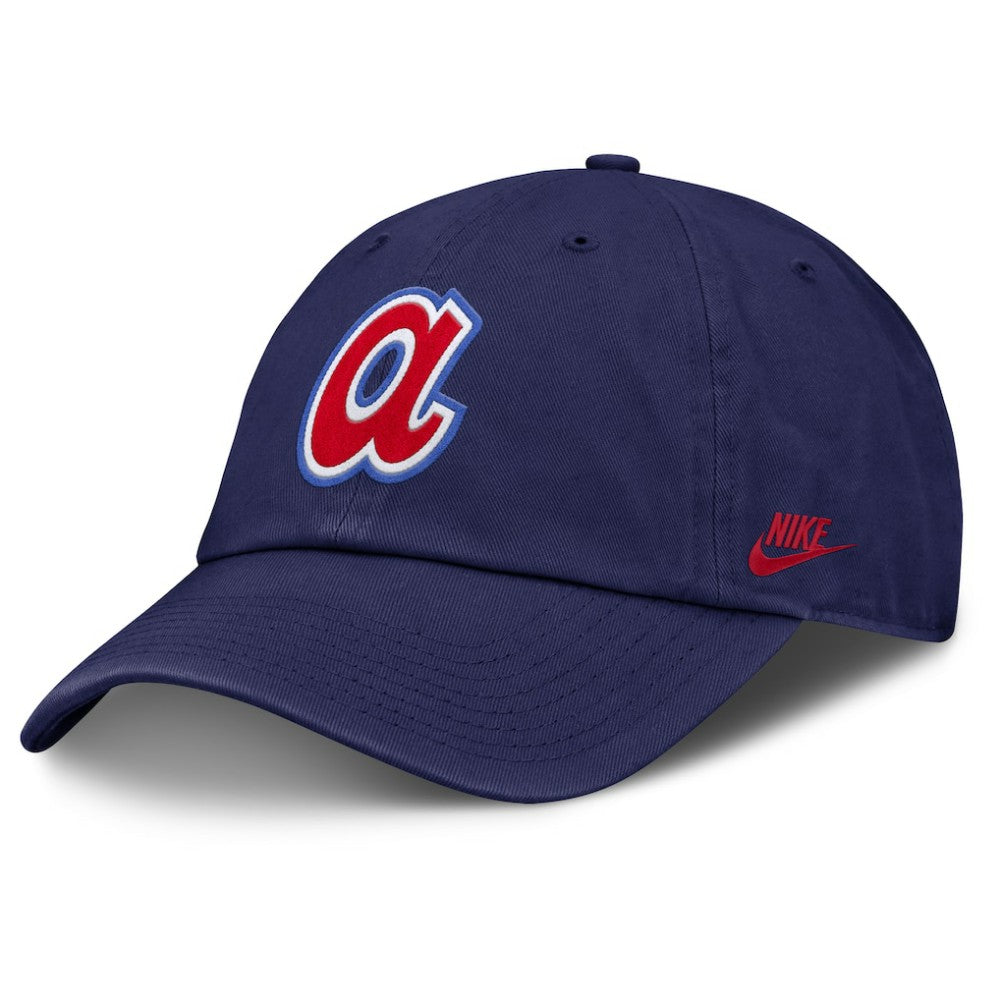 Atlanta Braves Nike Club Adjustable Hat - Royal Hats