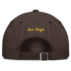 San Diego Padres Nike Club Adjustable Hat - Brown Hats