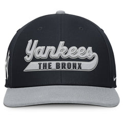 New York Yankees Nike Pro Performance Snapback Hat - Navy/Gray Hats