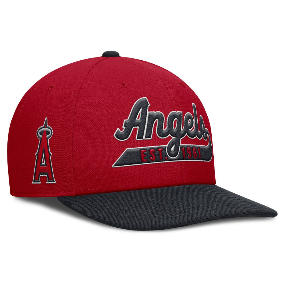 Los Angeles Angels Nike Pro Performance Snapback Hat - Red/Navy Hats