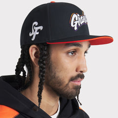 San Francisco Giants Nike 2025 City Connect True Performance Fitted Hat - Black Hats