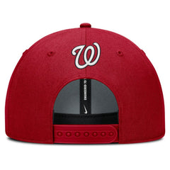 Washington Nationals Nike Rise Gaberdine Adjustable Hat - Red Hats