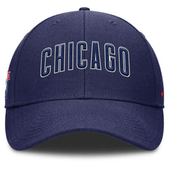 Chicago Cubs Nike Rise Gaberdine Adjustable Hat - Navy Hats