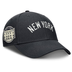 New York Yankees Nike Rise Gaberdine Adjustable Hat - Navy Hats