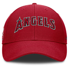 Los Angeles Angels Nike Rise Gaberdine Adjustable Hat - Red Hats