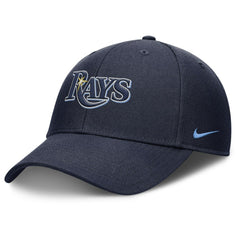 Tampa Bay Rays Nike Rise Gaberdine Adjustable Hat - Navy Hats