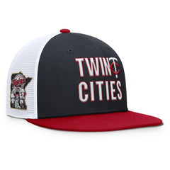 Minnesota Twins Nike Pro Trucker Snapback Hat - Navy Hats