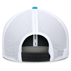 Miami Marlins Nike Pro Performance Trucker Snapback Hat - Black/Light Blue Hats