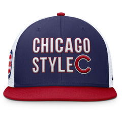 Chicago Cubs Nike Pro Trucker Snapback Hat - Royal Hats