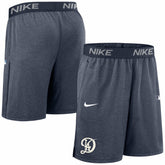 Los Angeles Dodgers Nike Authentic Collection City Connect Performance Knit Shorts - Navy Shorts