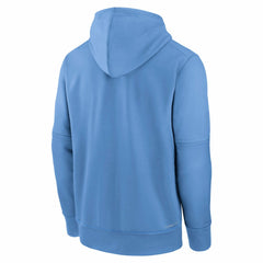 Kansas City Royals Nike Authentic Collection City Connect Therma Pullover Hoodie - Light Blue Hoodies