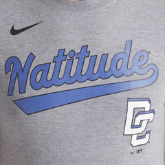 Washington Nationals Nike City Connect Script Tri-Blend T-Shirt - Heather Charcoal T-shirts