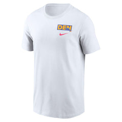 Colorado Rockies Nike 2025 City Connect 2-Hit T-Shirt - White T-shirts