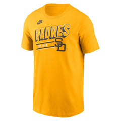 San Diego Padres Nike Cooperstown Collection Retro T-Shirt - Gold T-shirts