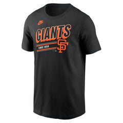 San Francisco Giants Nike Cooperstown Collection Retro T-Shirt - Black T-shirts